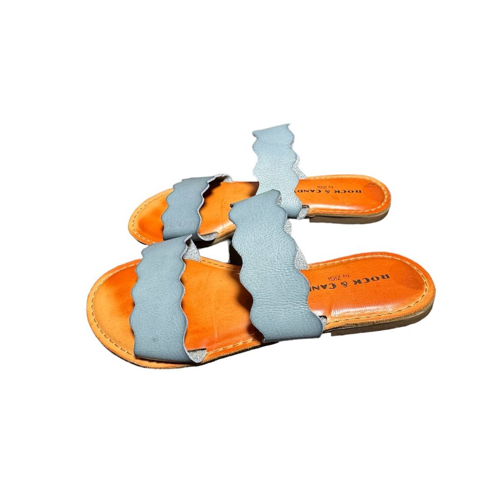 Rock & Candy blue beachie 7 sandal slipper